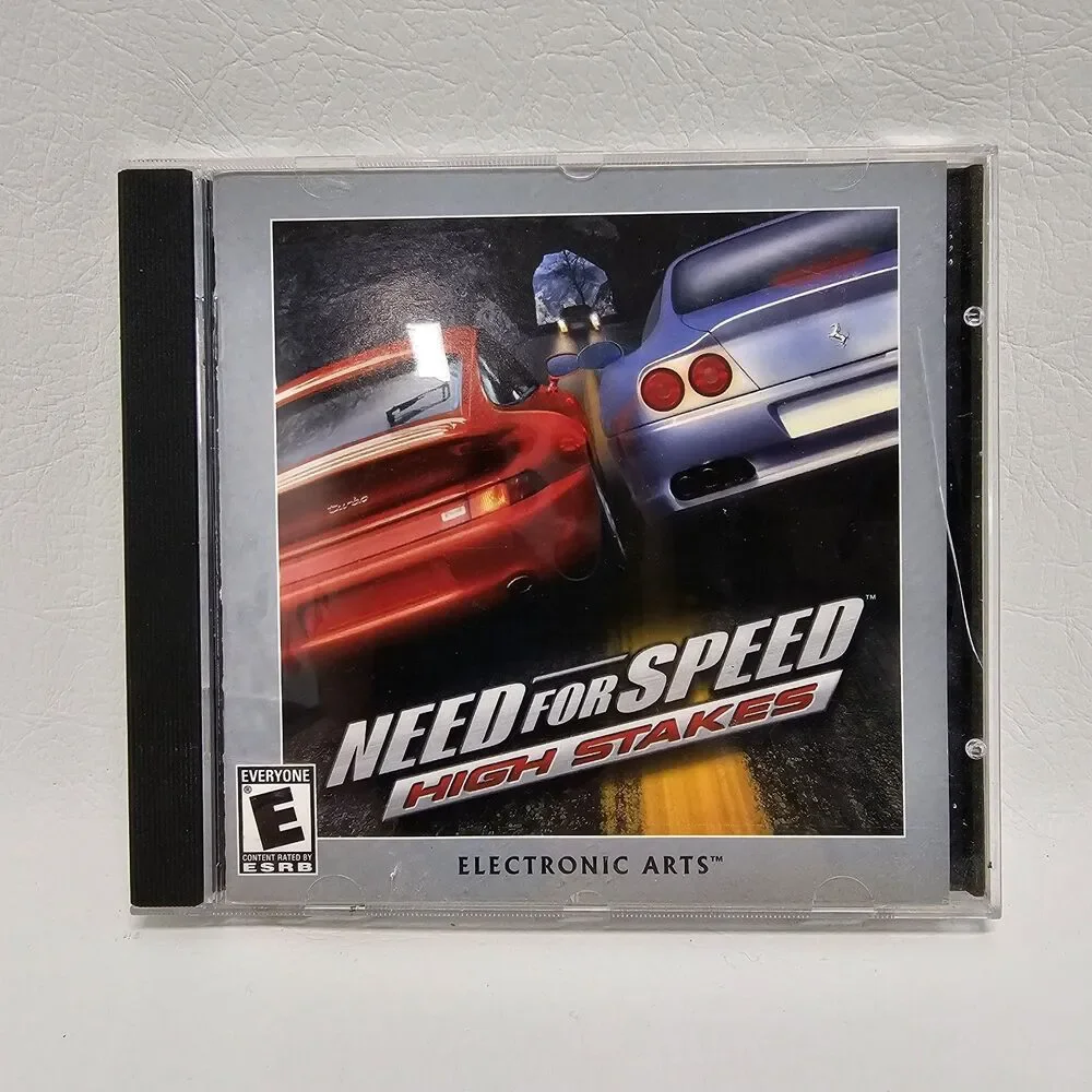 Need for Speed High Stakes PC CD-ROM 1999 EA Racing Game Vintage Complete Case